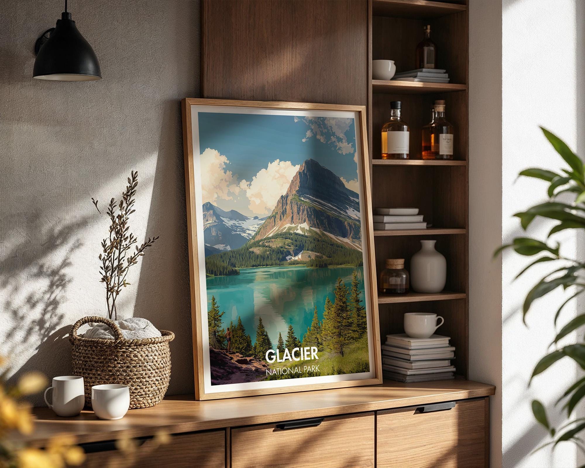 Glacier National Park Poster