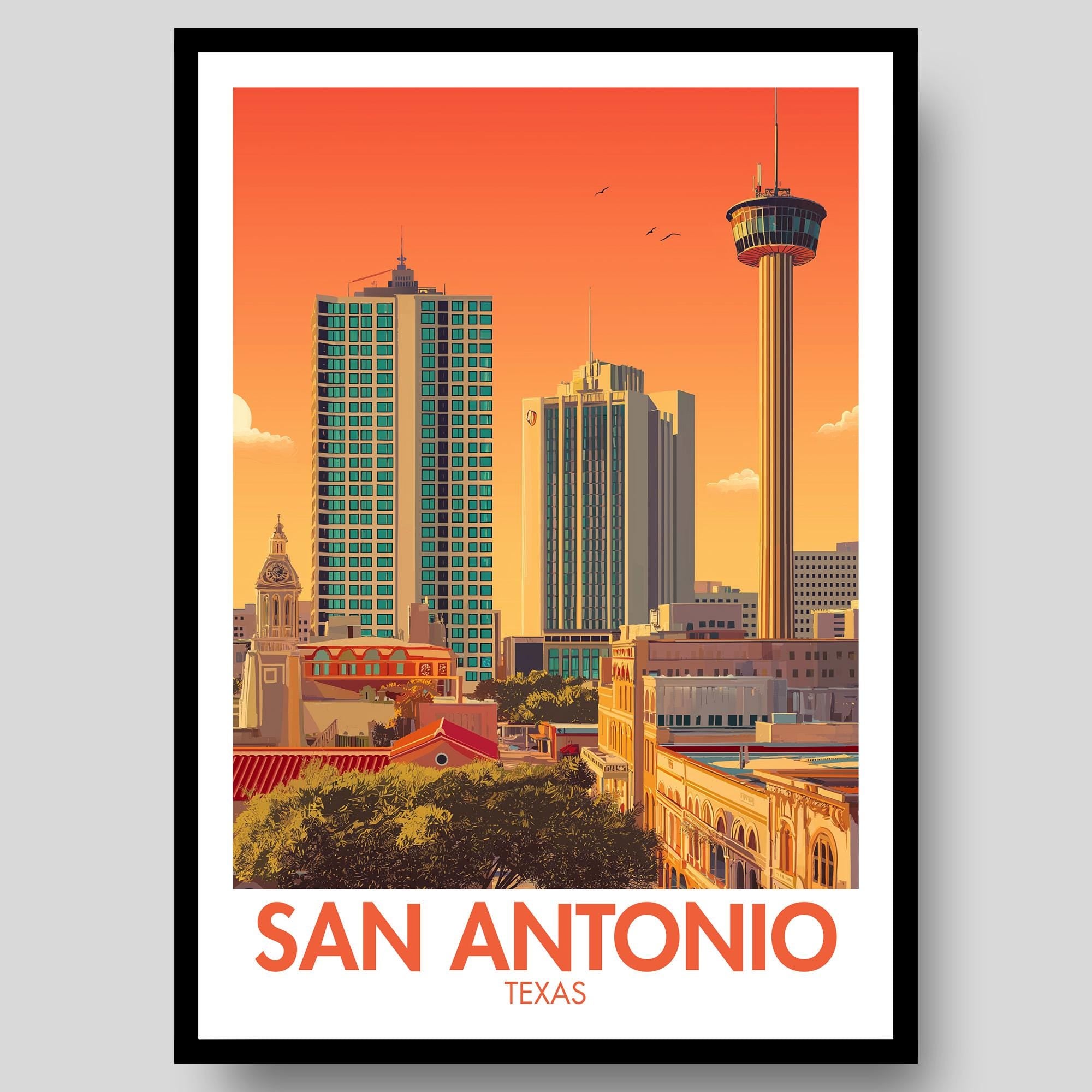 San Antonio Poster