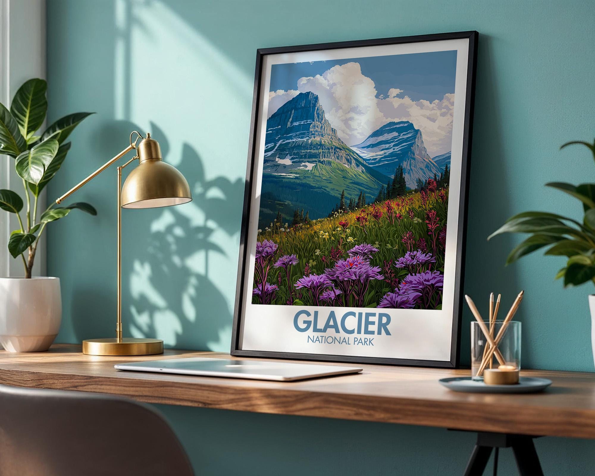 Glacier National Park Poster