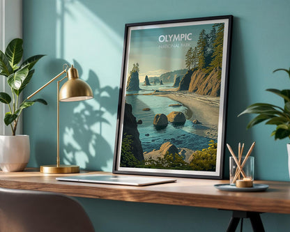 Olympic National Park Poster