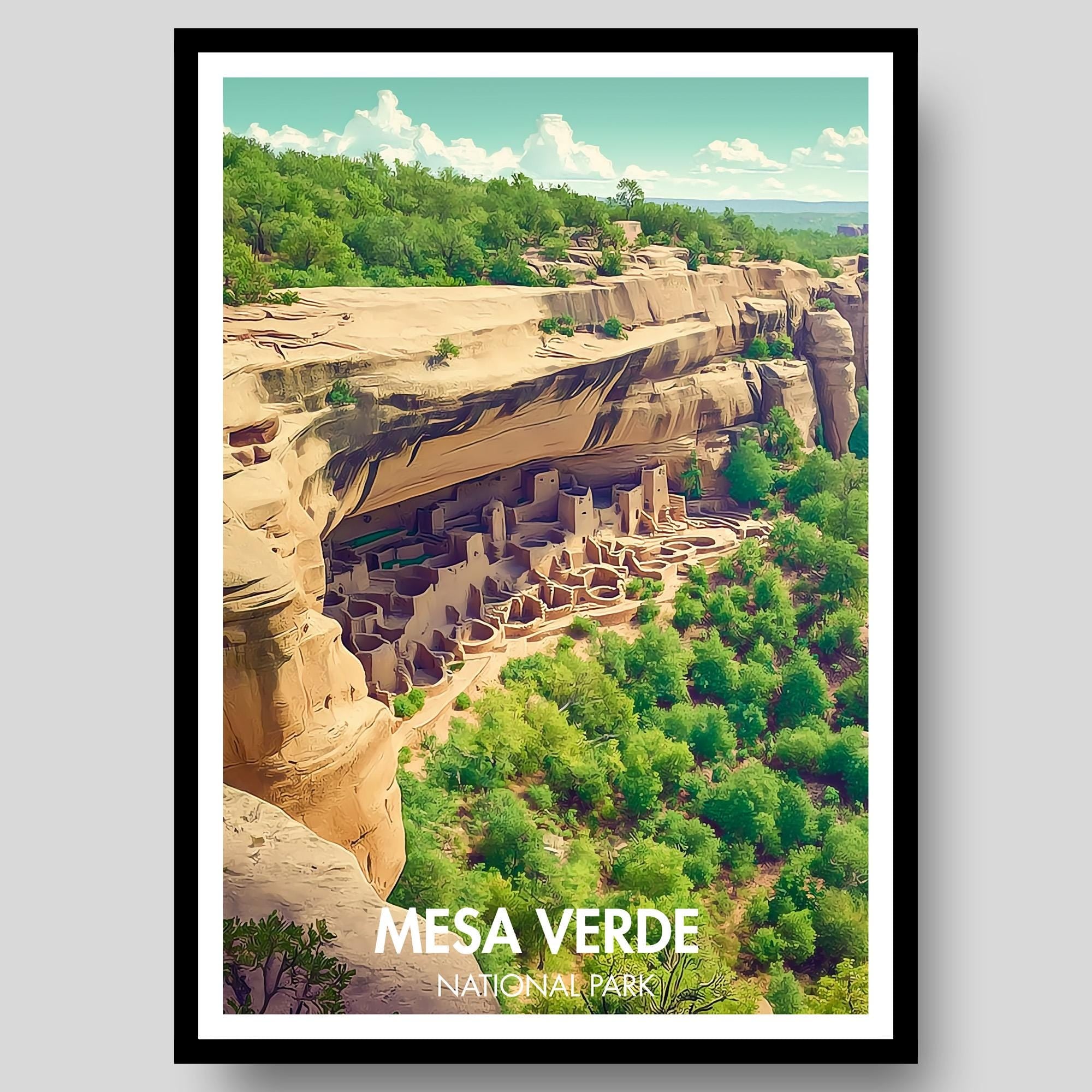 Mesa Verde National Park Poster