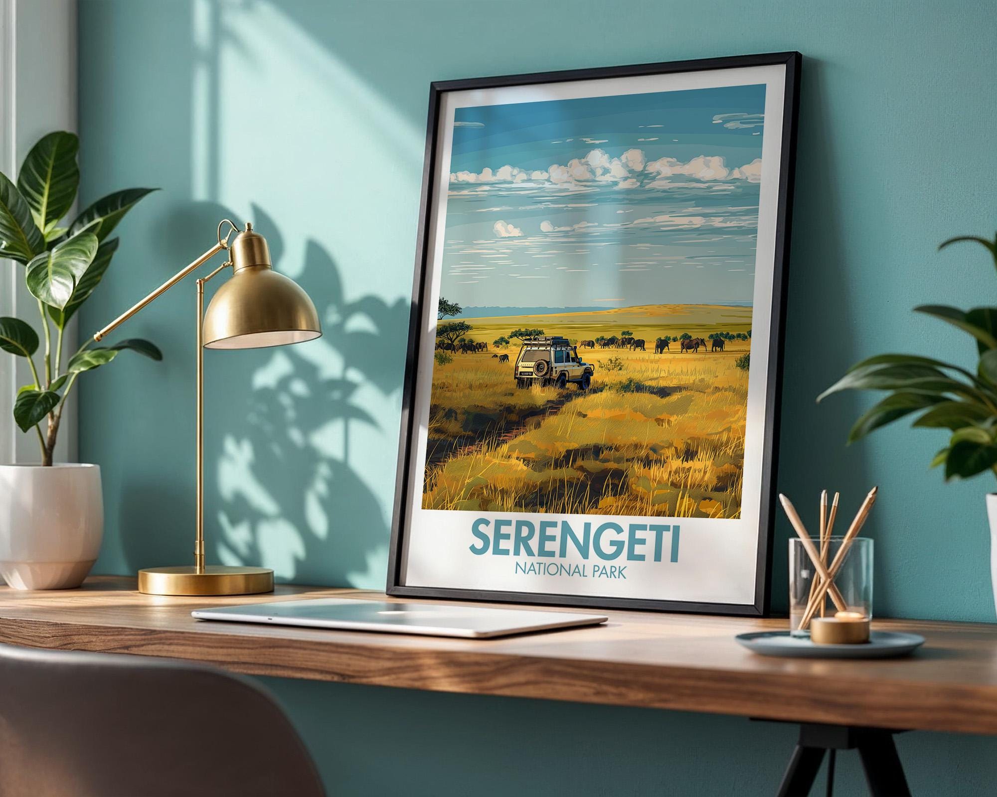 Serengeti National Park Poster