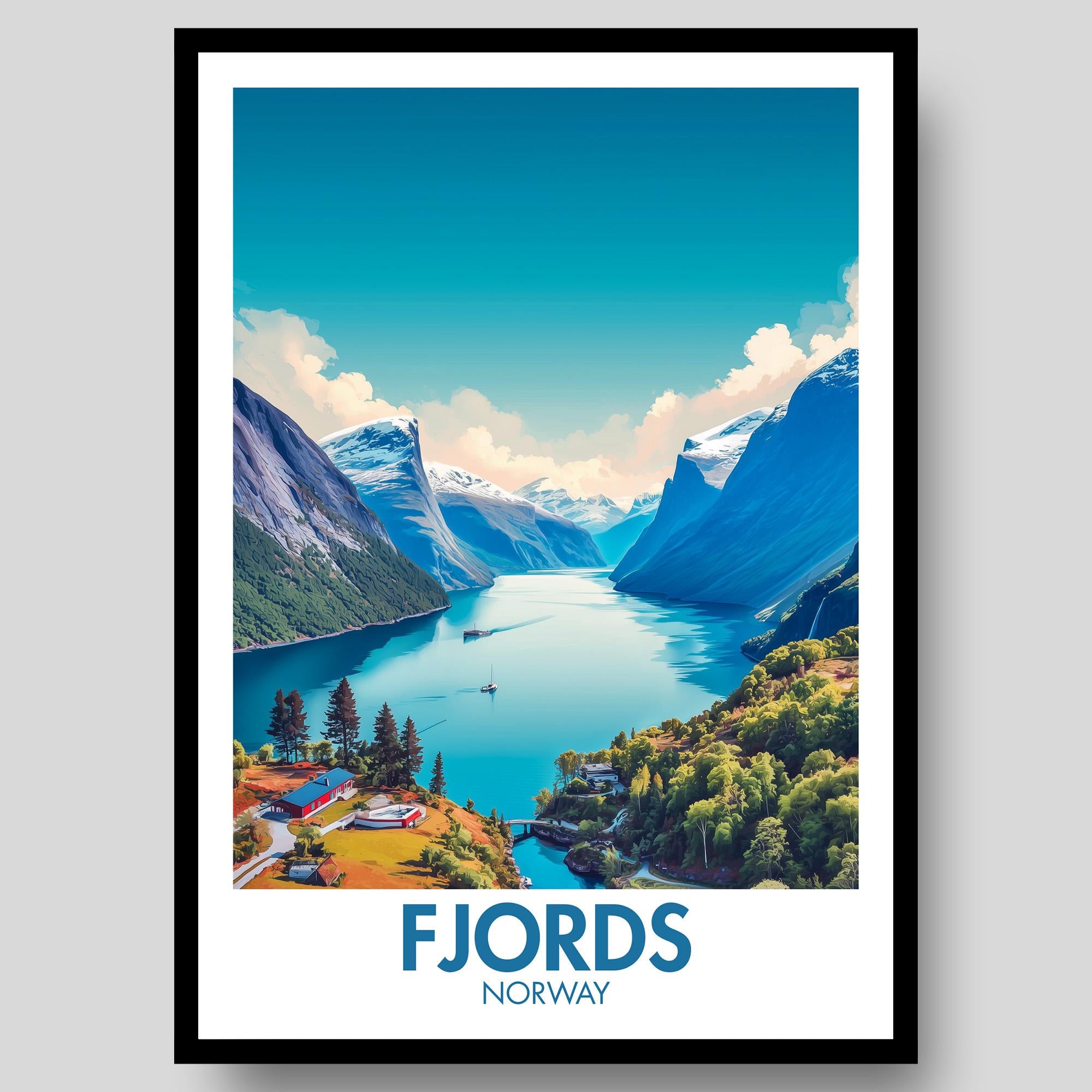 Fjords Poster