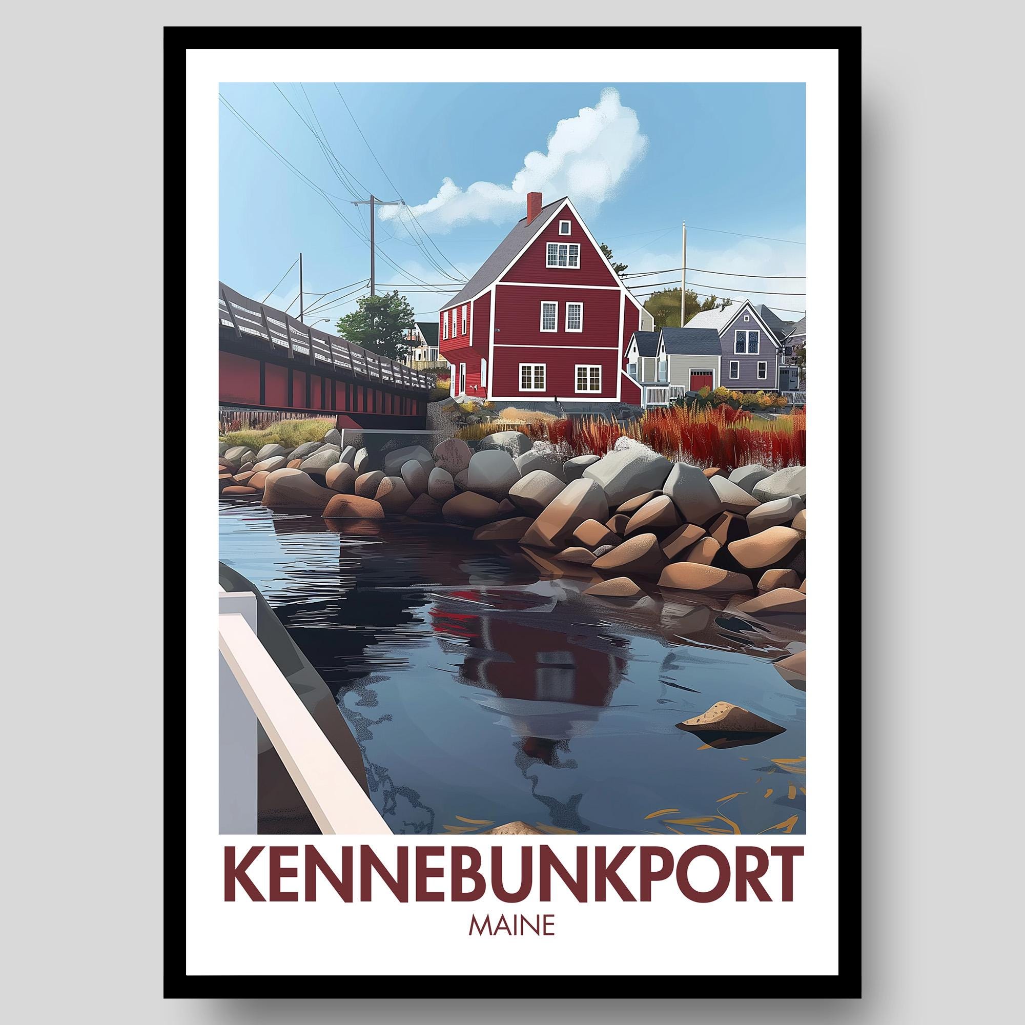 Kennebunkport Poster