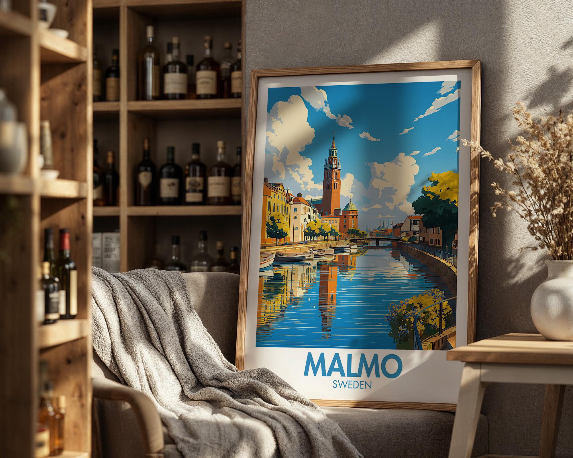 Malmo Poster