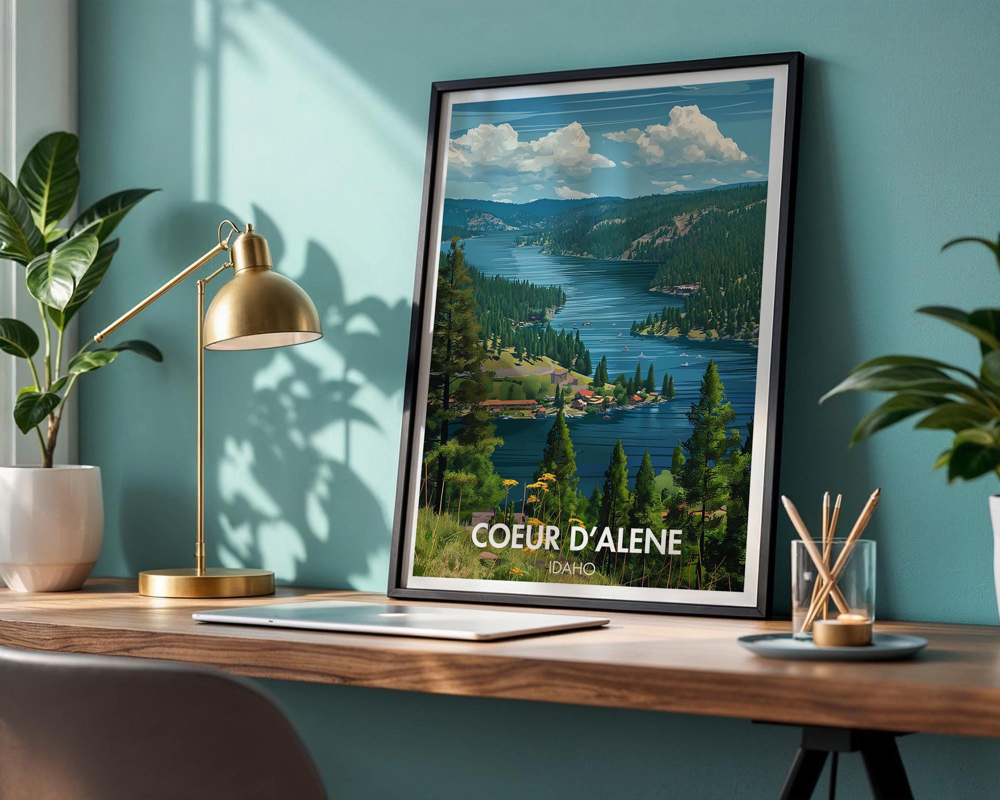 Coeur d���Alene Poster