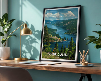 Coeur d���Alene Poster