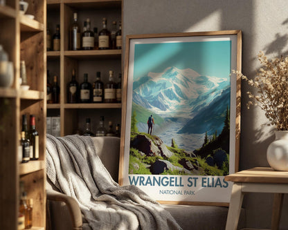 Wrangell St Elias Poster