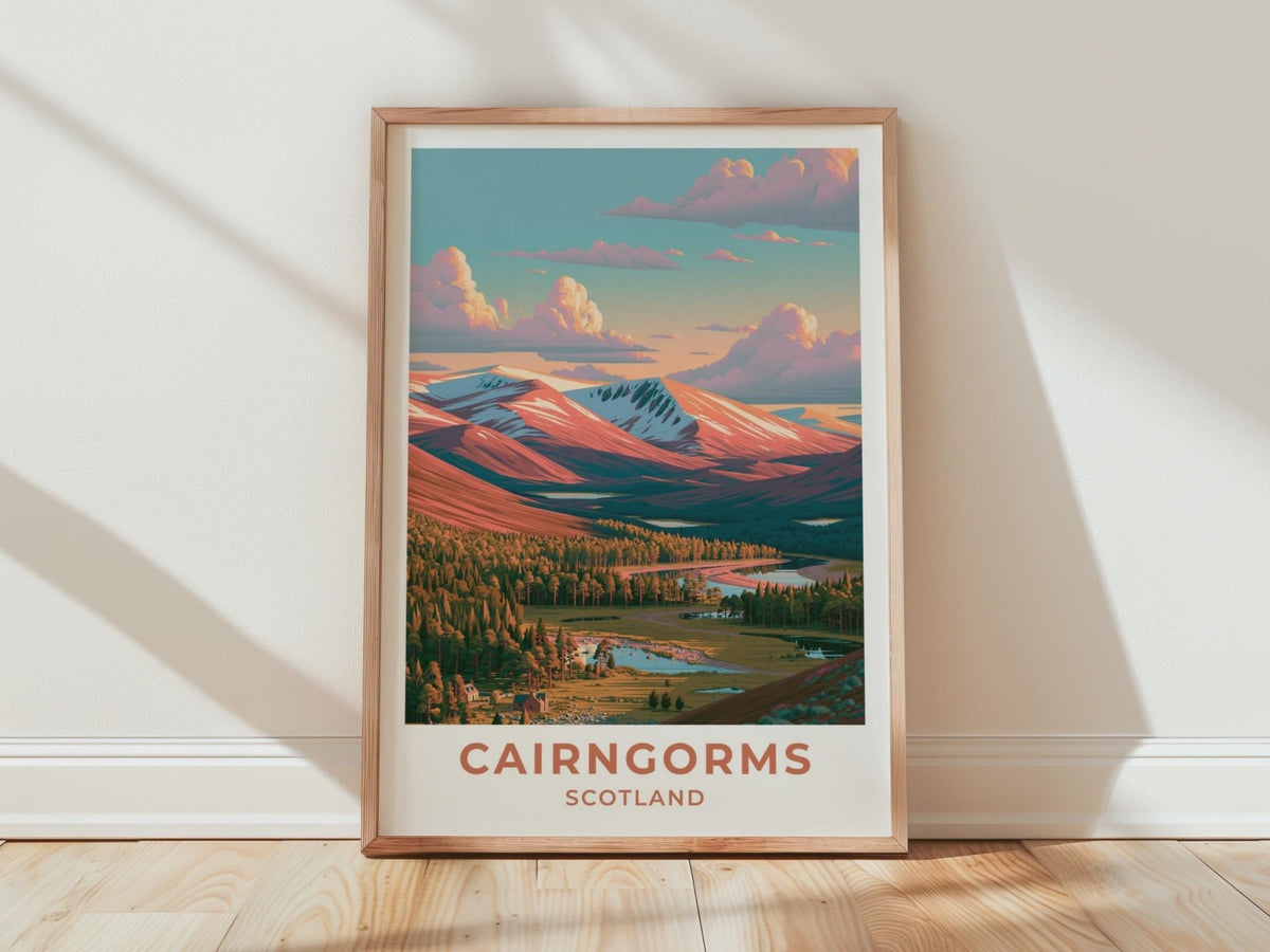 Cairngorms Poster - WanderWall