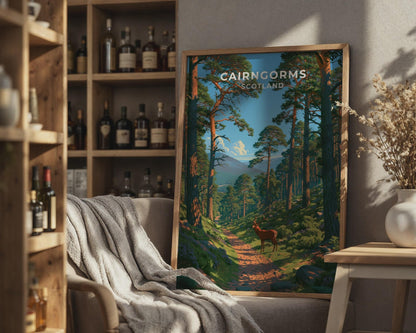 Cairngorms Poster - WanderWall