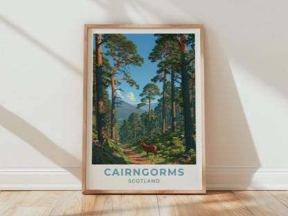 Cairngorms Poster - WanderWall
