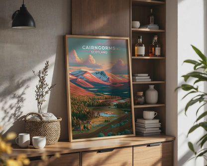 Cairngorms Poster - WanderWall