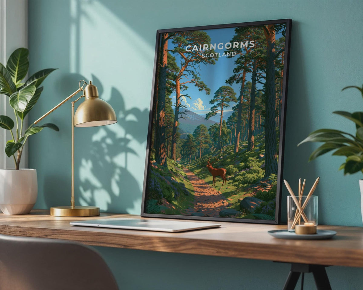 Cairngorms Poster - WanderWall