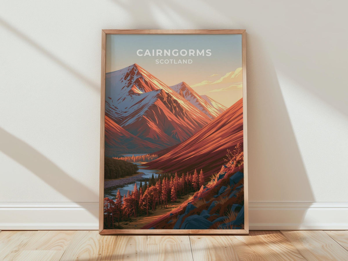 Cairngorms Poster - WanderWall