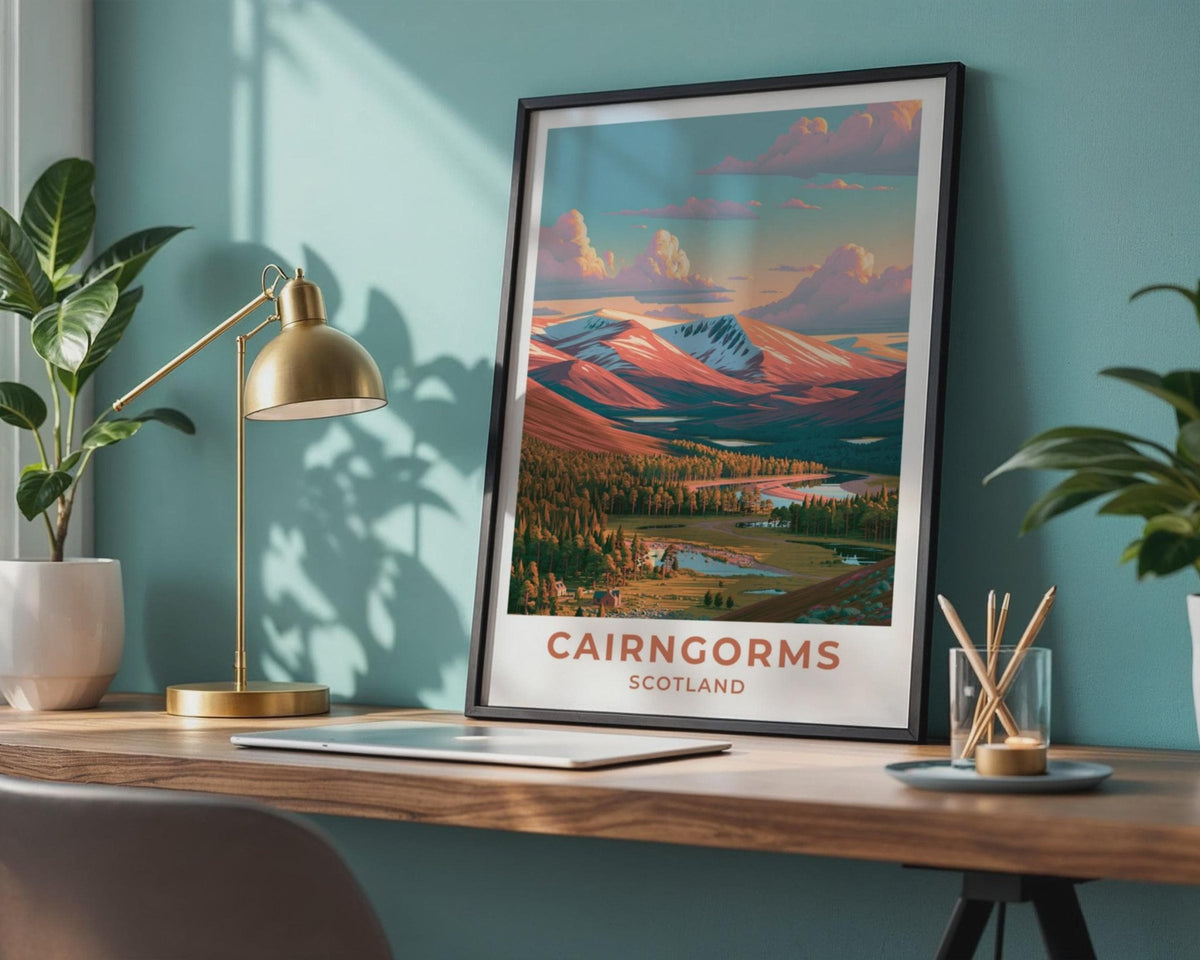 Cairngorms Poster - WanderWall