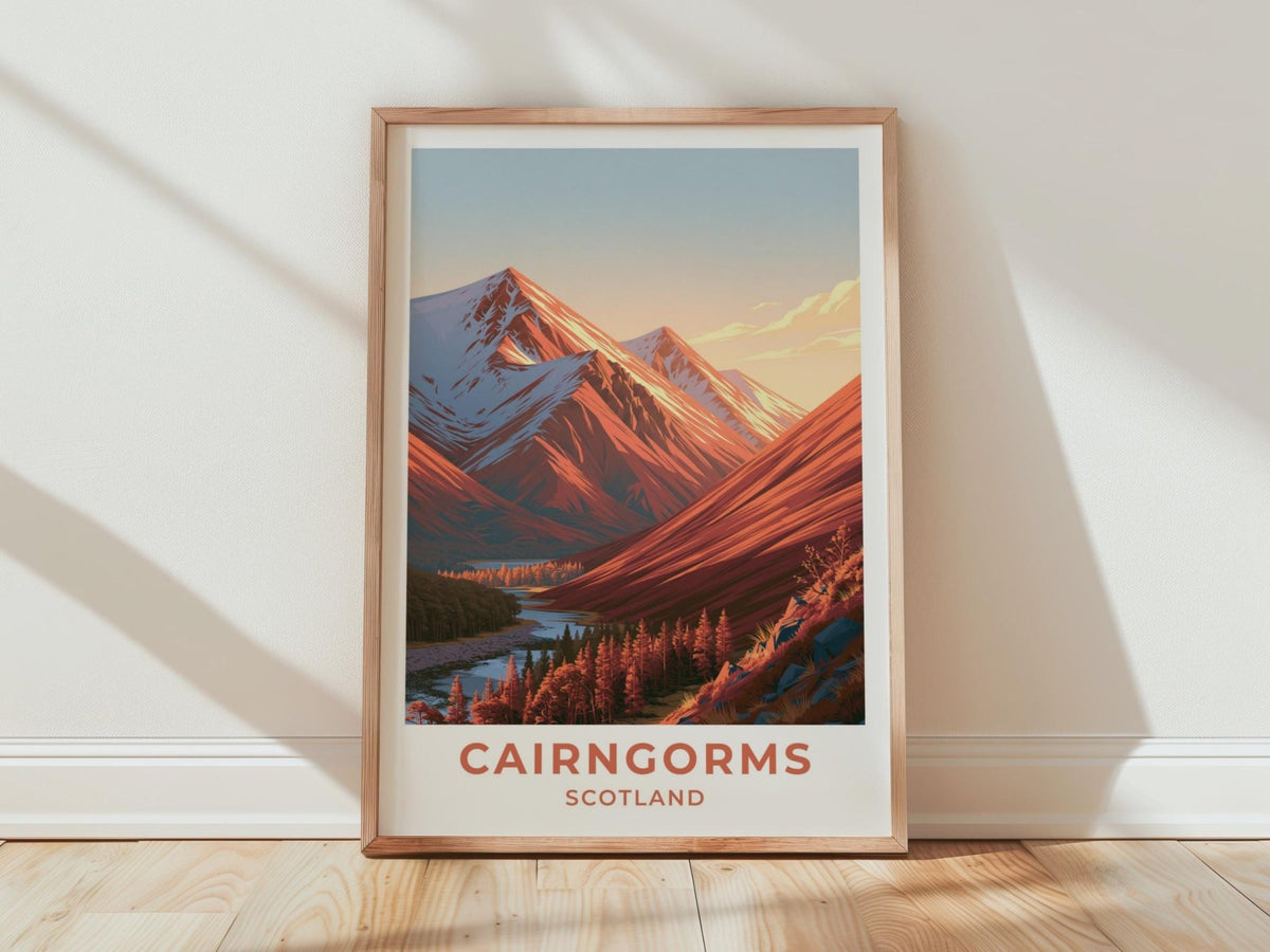 Cairngorms Poster - WanderWall