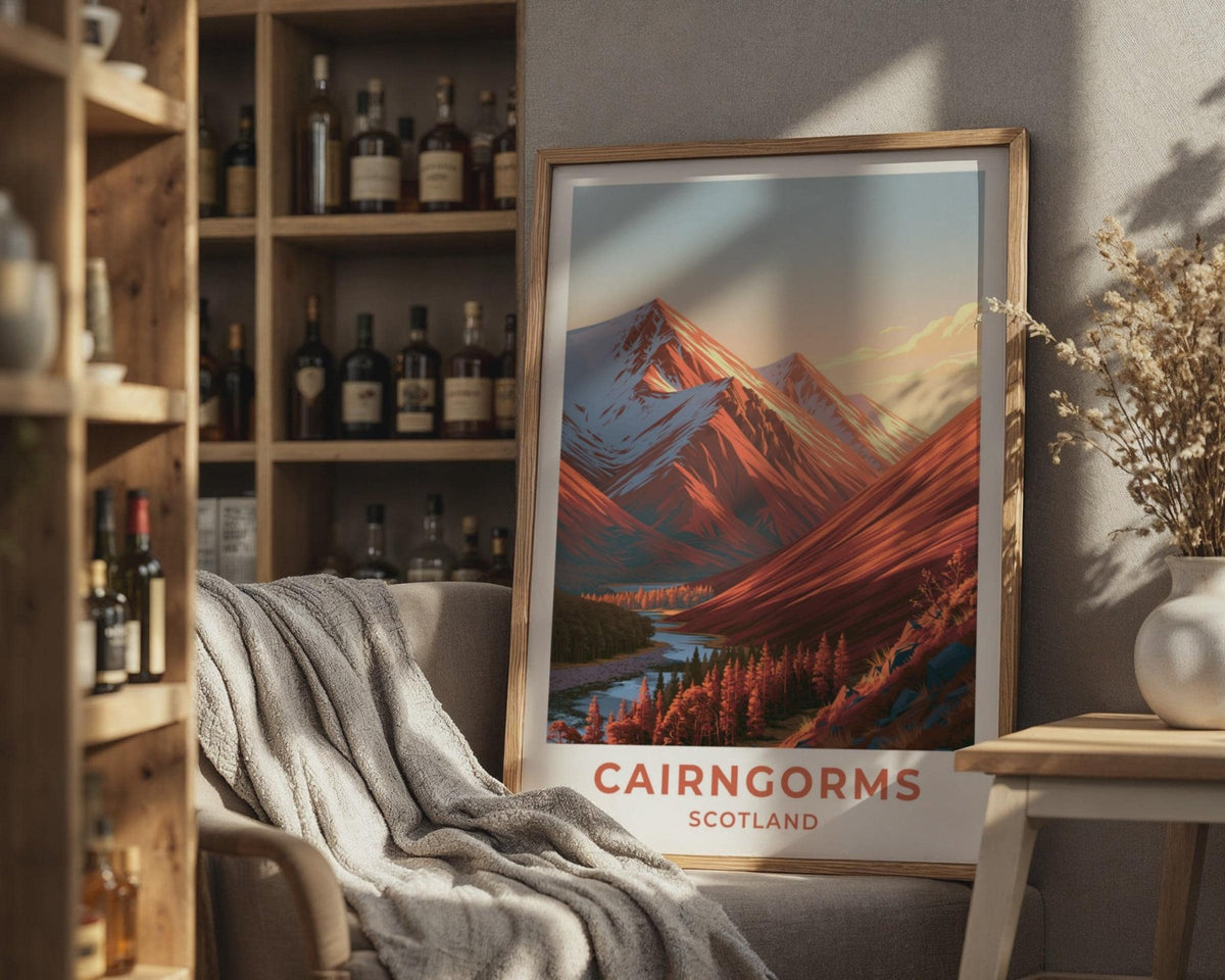 Cairngorms Poster - WanderWall