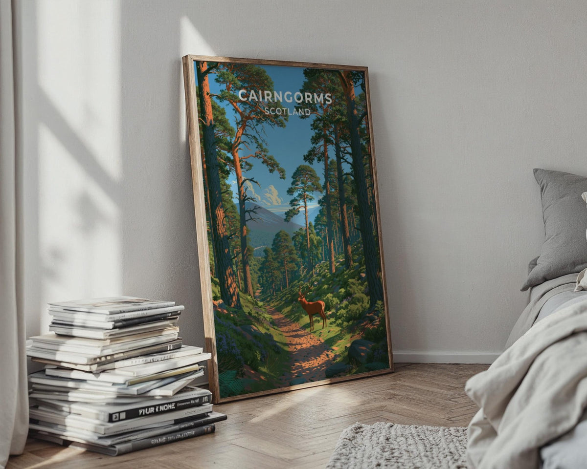 Cairngorms Poster - WanderWall