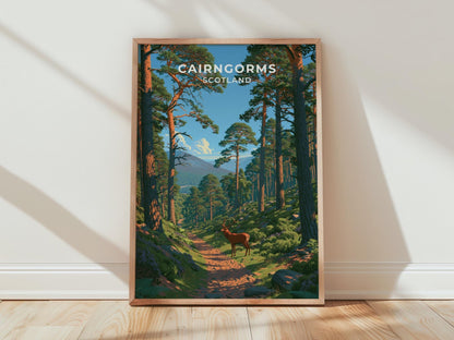 Cairngorms Poster - WanderWall
