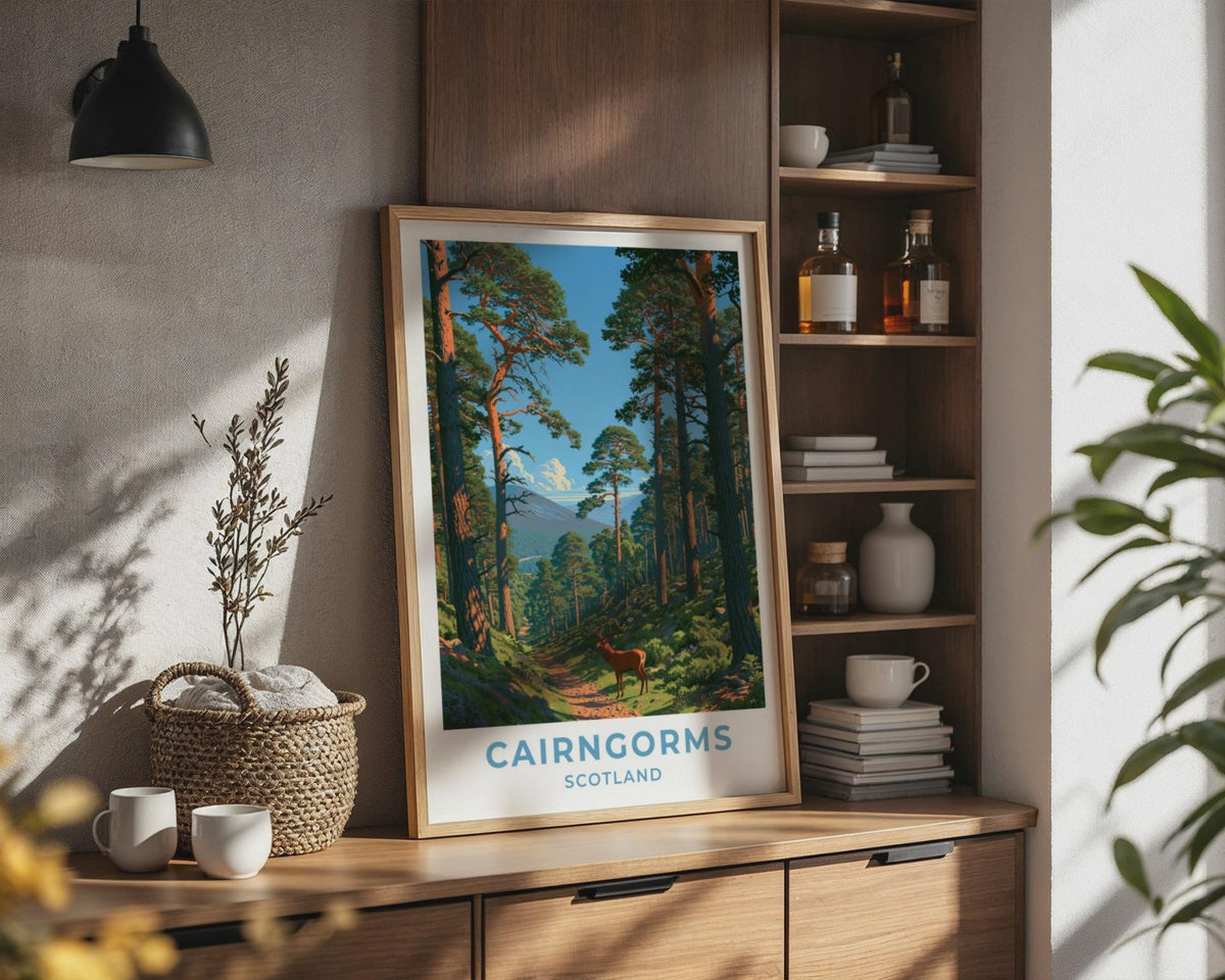 Cairngorms Poster - WanderWall