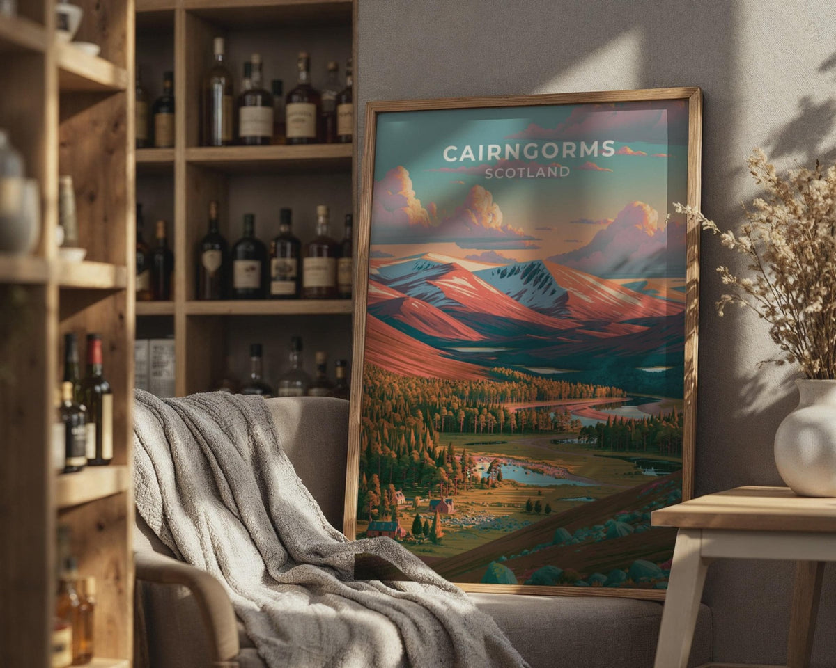 Cairngorms Poster - WanderWall