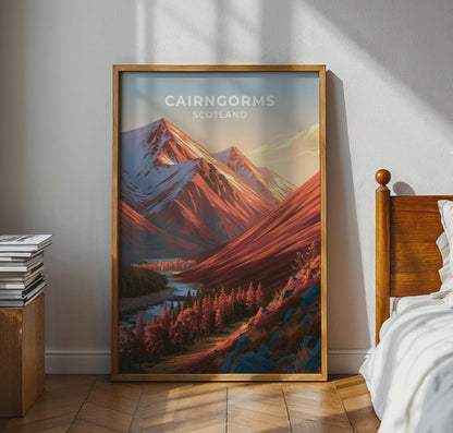 Cairngorms Poster - WanderWall