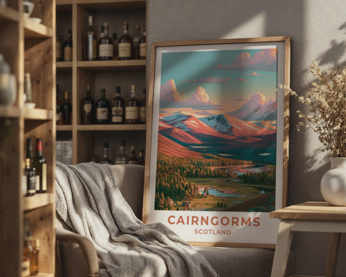 Cairngorms Poster - WanderWall