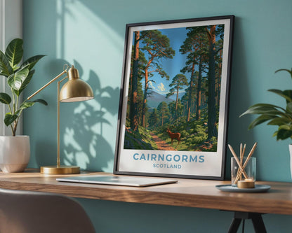 Cairngorms Poster - WanderWall