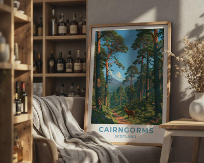Cairngorms Poster - WanderWall