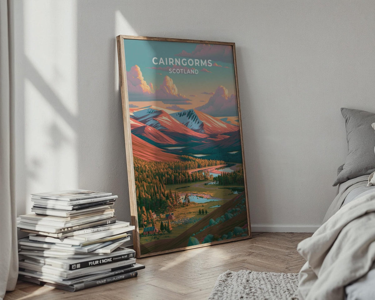 Cairngorms Poster - WanderWall