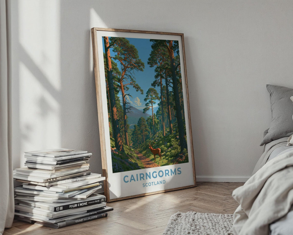 Cairngorms Poster - WanderWall