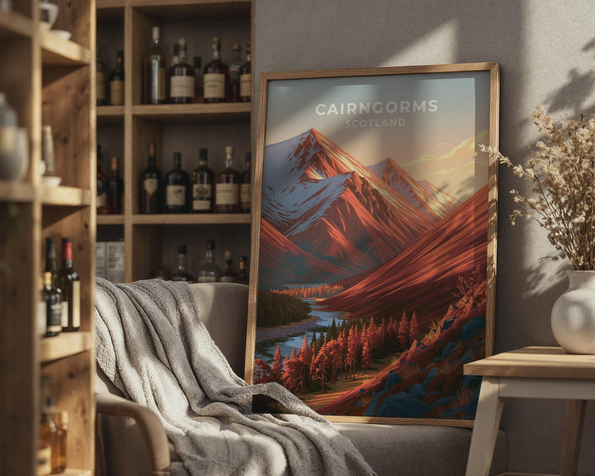 Cairngorms Poster - WanderWall