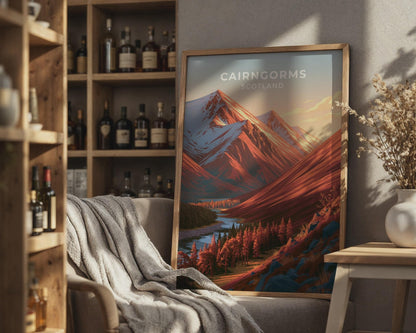 Cairngorms Poster - WanderWall