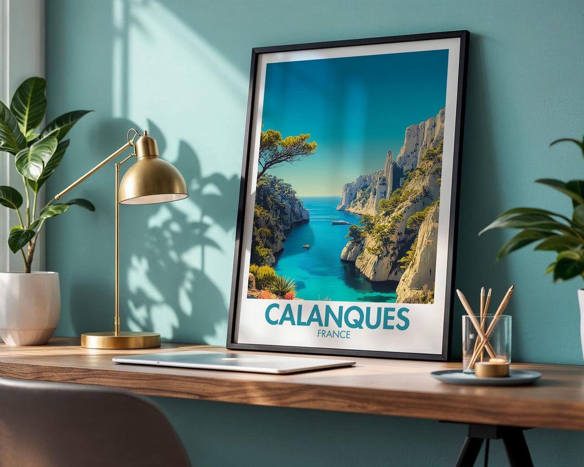 Calanques Poster - WanderWall