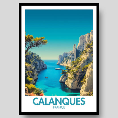 Calanques Poster - WanderWall
