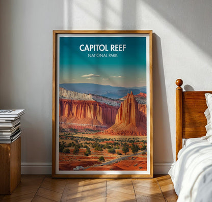 Capitol Reef National Park Poster - WanderWall