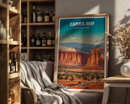 Capitol Reef National Park Poster - WanderWall