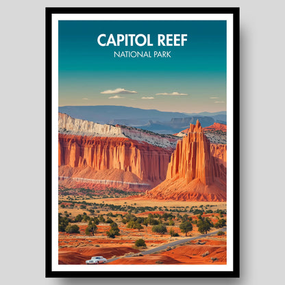 Capitol Reef National Park Poster - WanderWall
