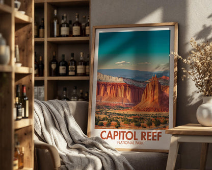 Capitol Reef National Park Poster - WanderWall
