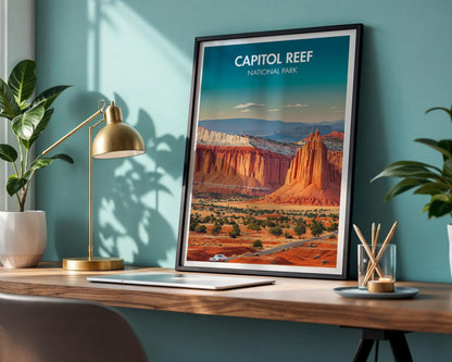 Capitol Reef National Park Poster - WanderWall