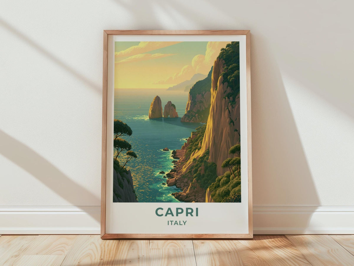 Capri Poster - WanderWall