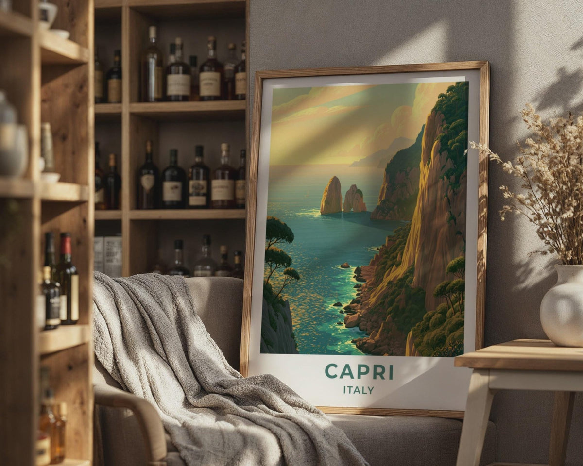 Capri Poster - WanderWall