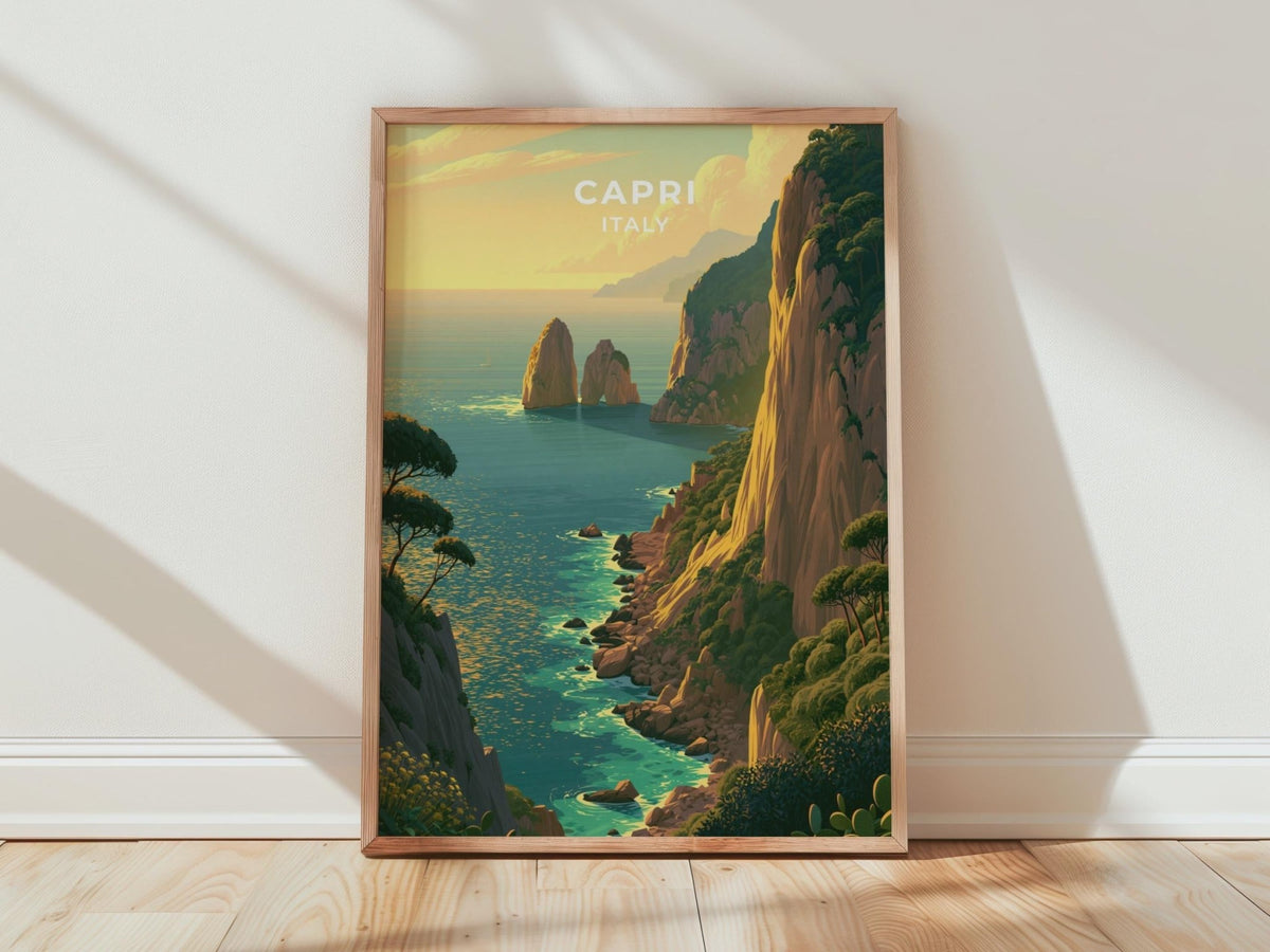 Capri Poster - WanderWall