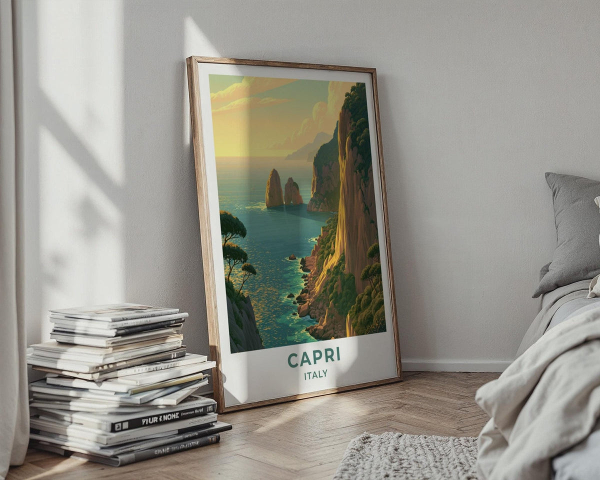 Capri Poster - WanderWall