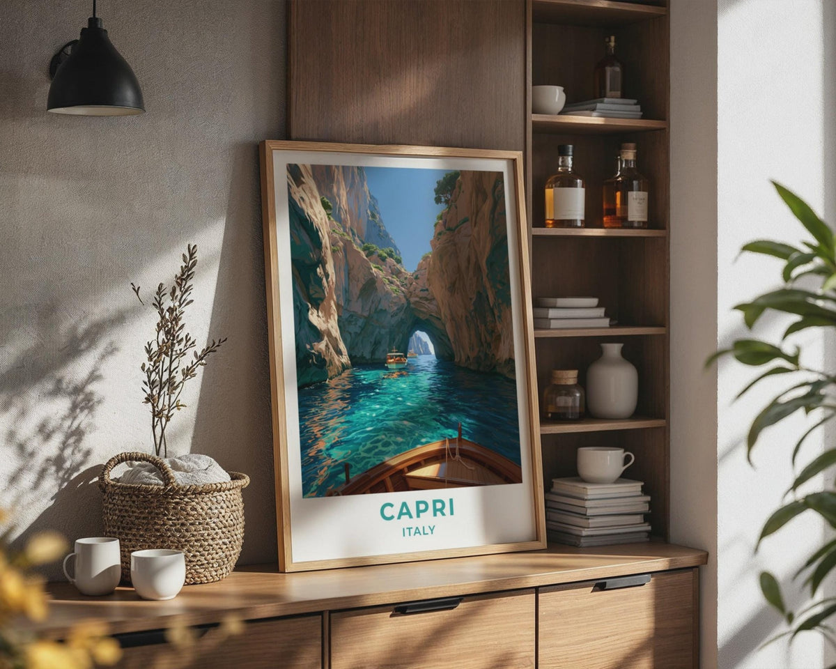 Capri Poster - WanderWall
