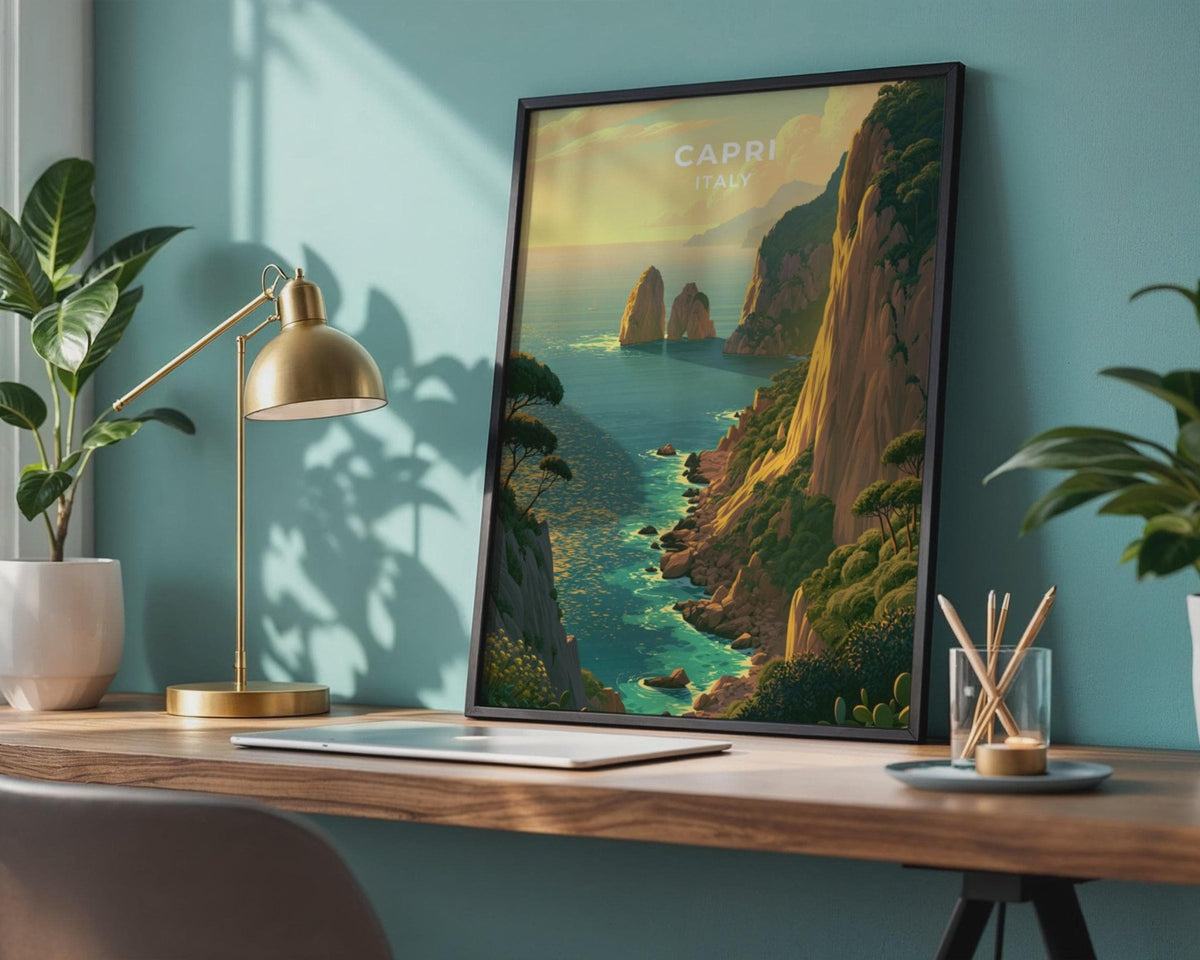Capri Poster - WanderWall