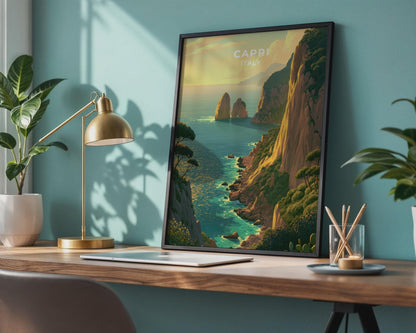 Capri Poster - WanderWall