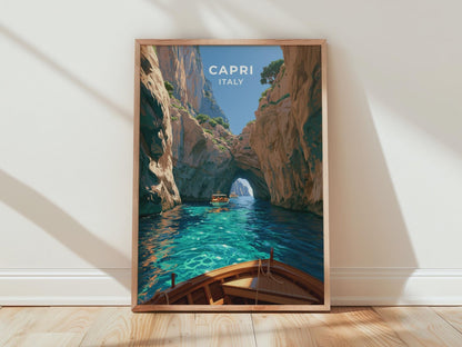 Capri Poster - WanderWall
