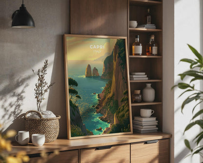Capri Poster - WanderWall