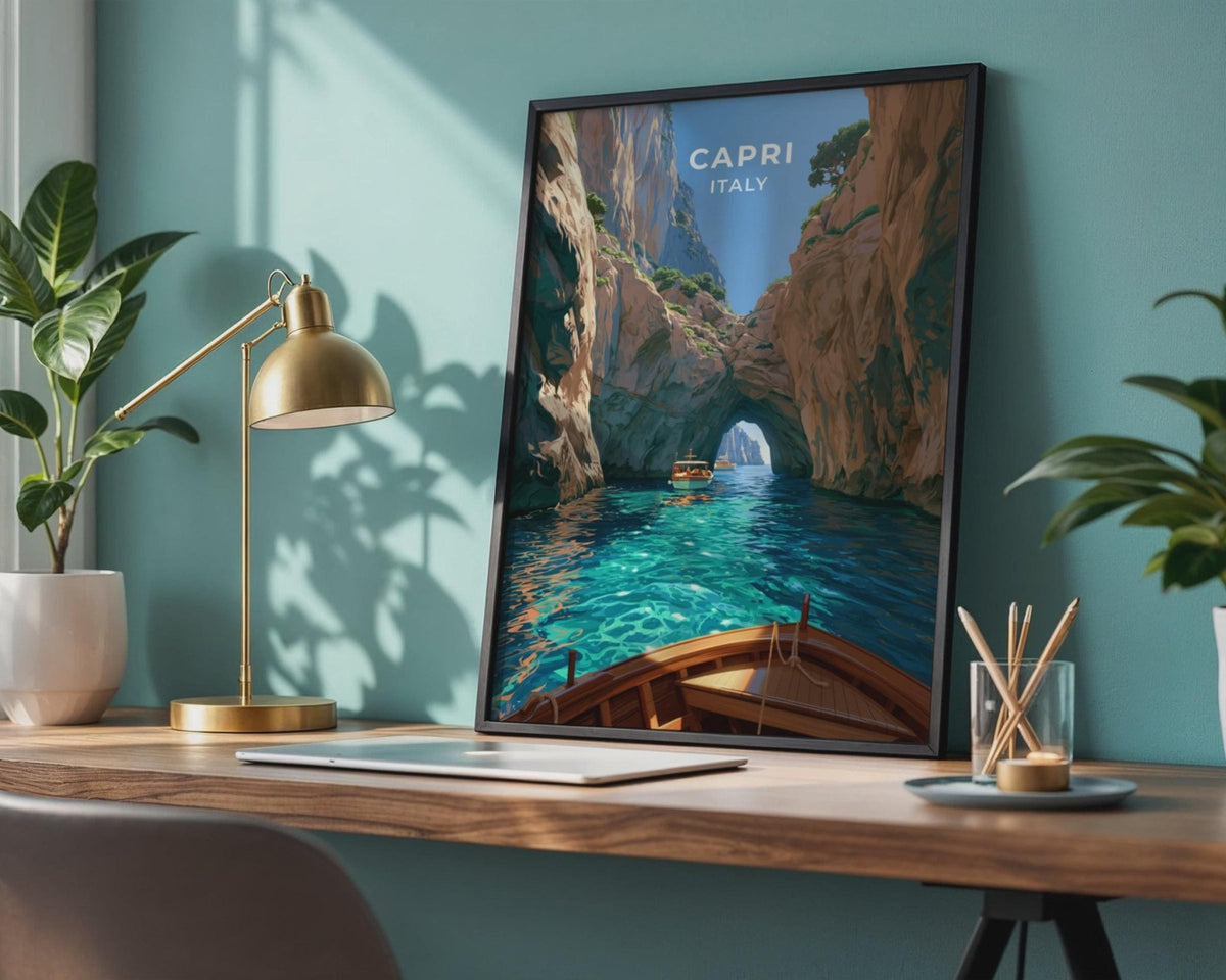 Capri Poster - WanderWall